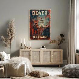 Dover, Delaware Heritage Poster