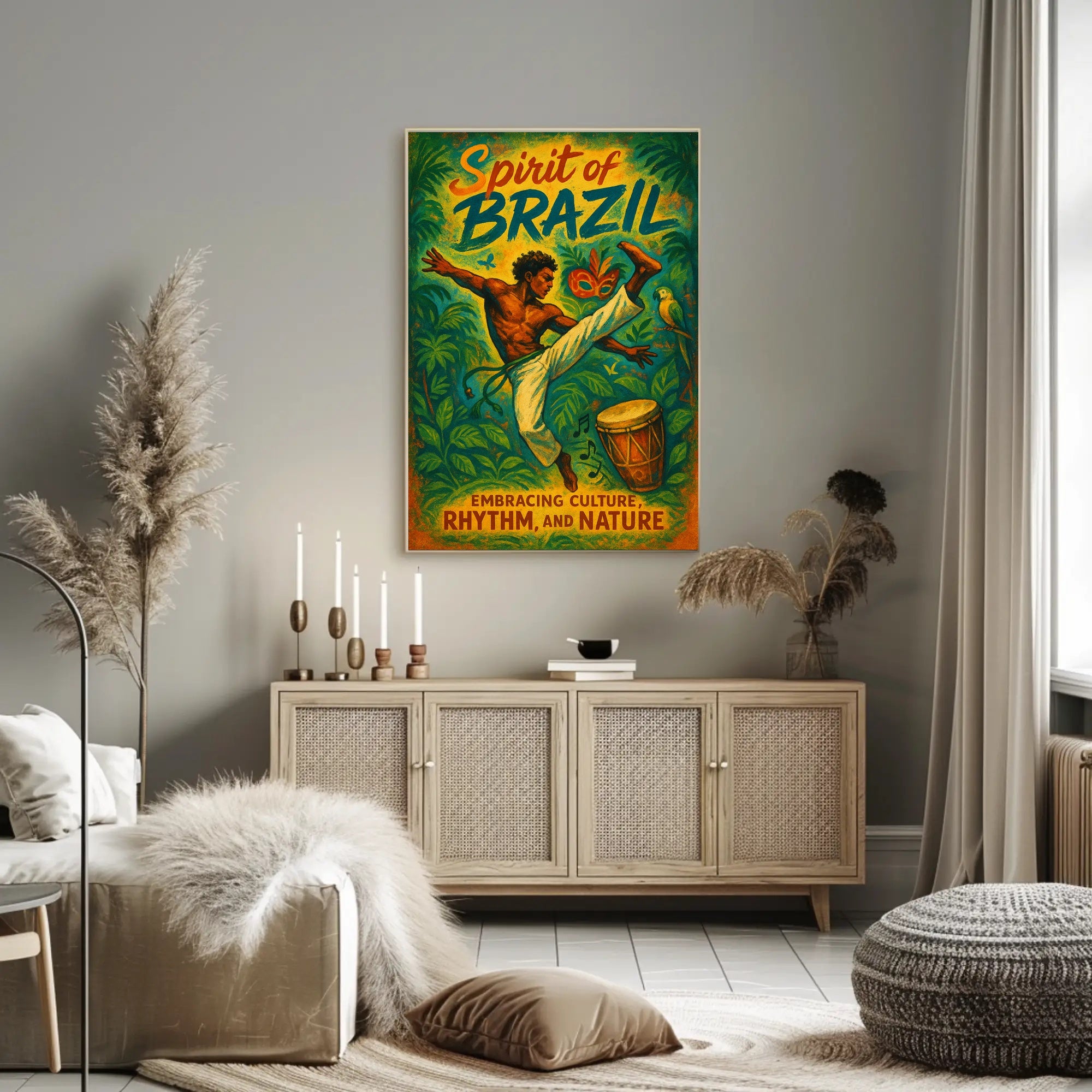 Spirit Of Brazil Poster