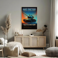M47 Patton Legacy of a Battlefield Giant Poster PosterGoat