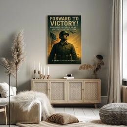Forward To Victory Poster