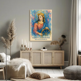 Saint Catherine of Alexandria Poster