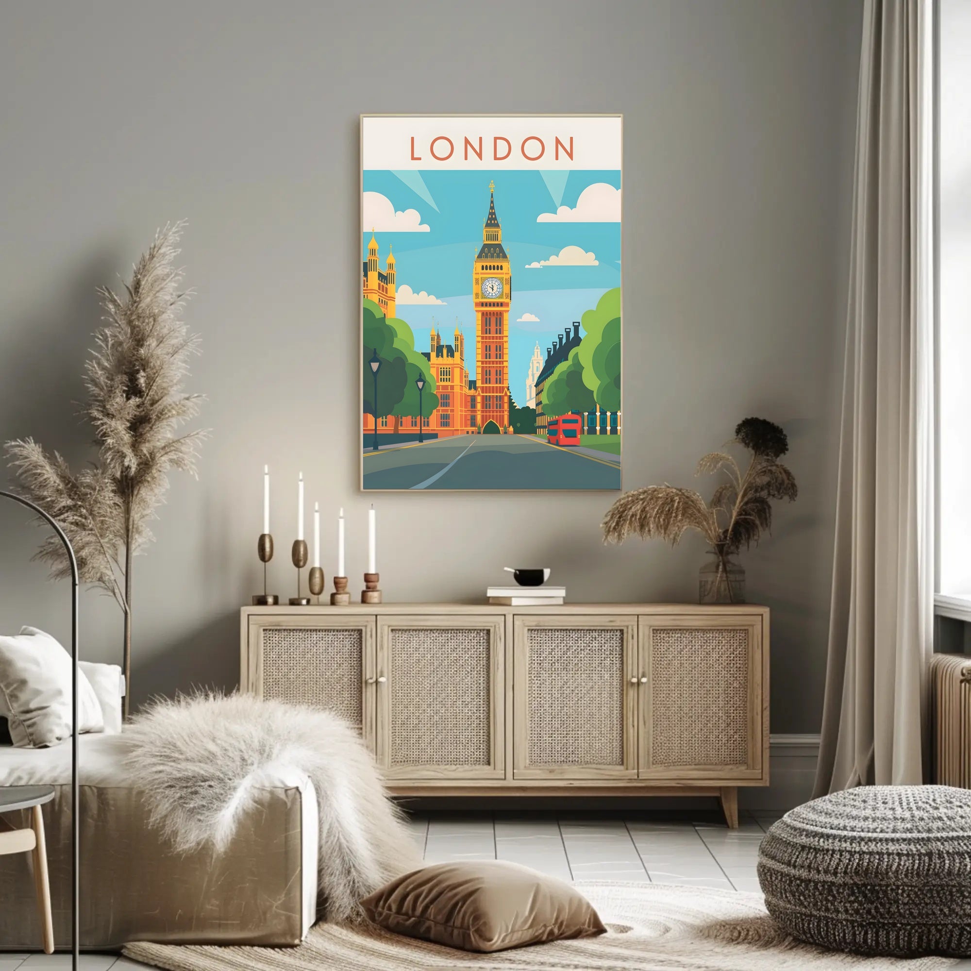 Iconic London Poster