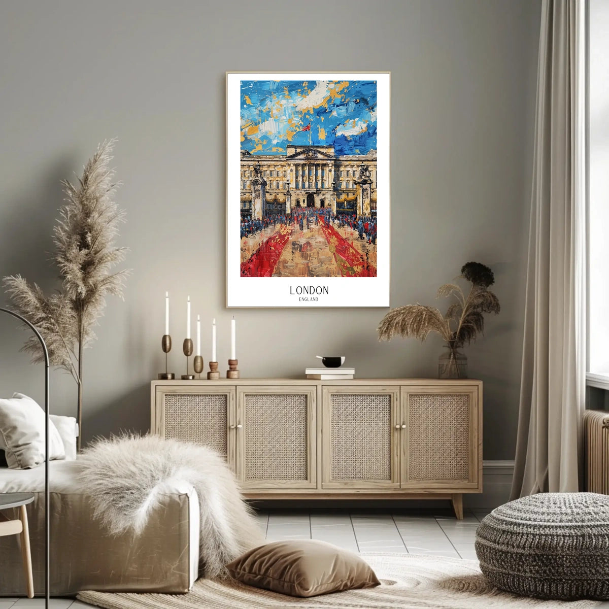 Buckingham Palace in London Poster