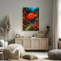 Vibrant Underwater World Poster PosterGoat