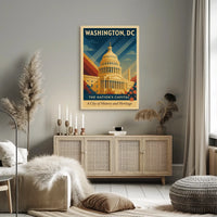 Washington, DC The Nations Capital Poster