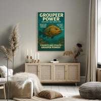 Grouper Power Poster