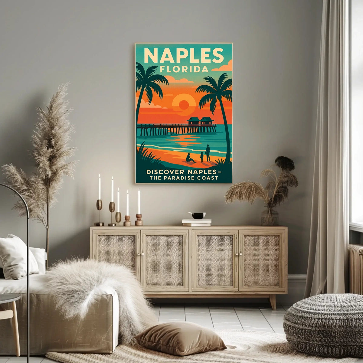 Discover Naples The Paradise Coast Poster