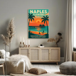 Discover Naples The Paradise Coast Poster