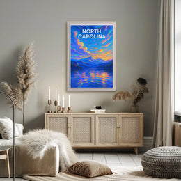 North Carolina Landscape Poster