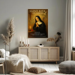 Saint Rita of Cascia Poster PosterGoat