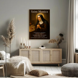 Saint Monica Poster PosterGoat