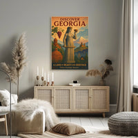 Discover Georgia A Land Of Beauty And Poster