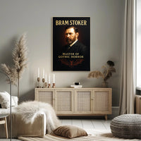 Bram Stoker Master of Gothic Horror Poster PosterGoat