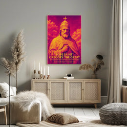 Pope Saint Gregory The Great Poster