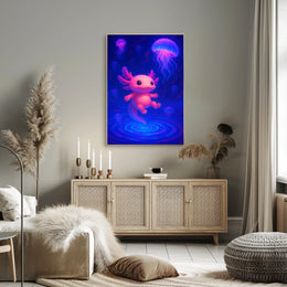 Enchanted Underwater World Poster