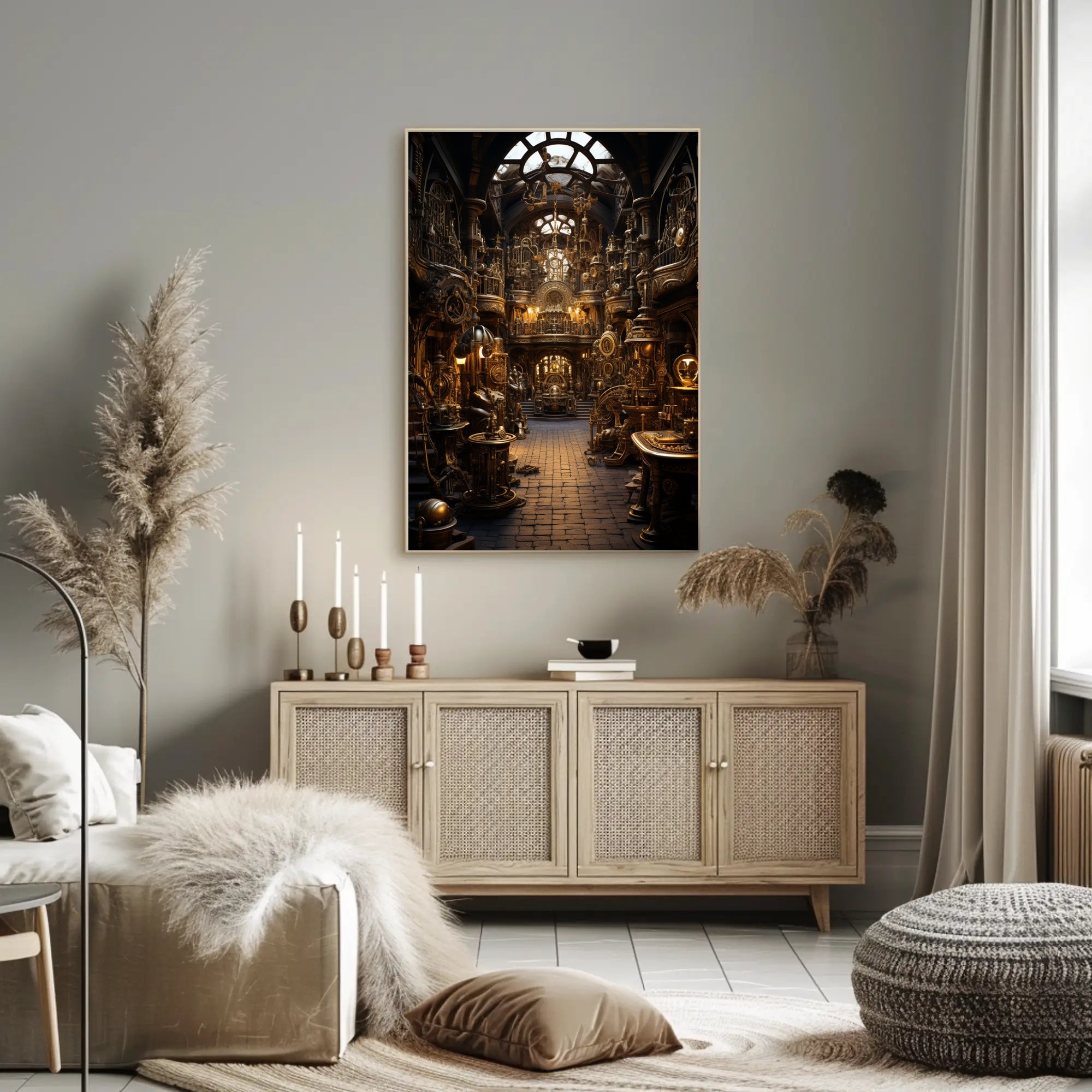 Steampunk Fantasy Workshop Poster