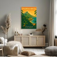 Puerto Rico The Island of Enchantment Poster