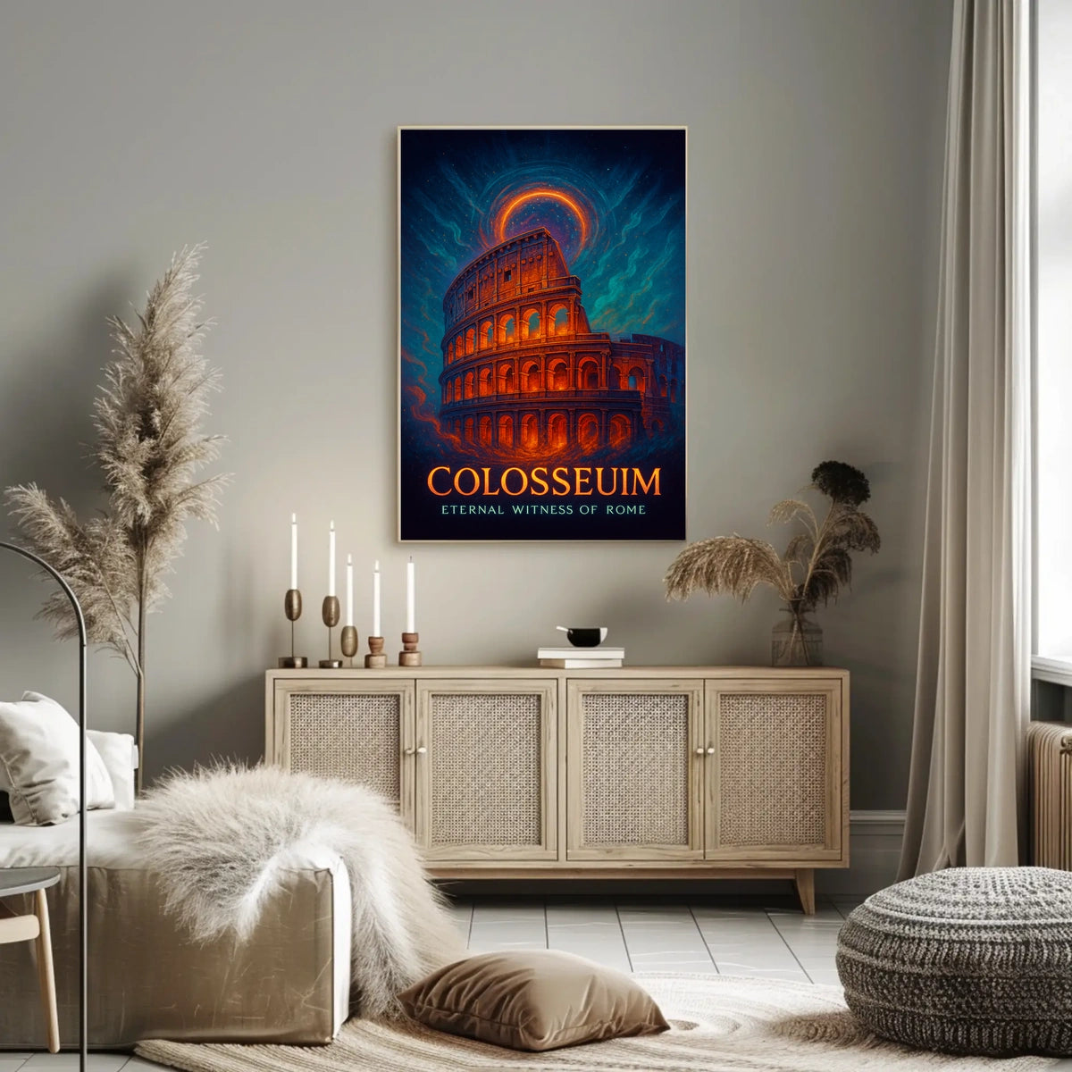 Colosseum Eternal Witness of Rome Poster