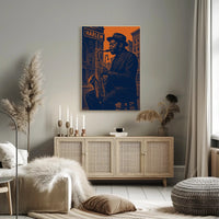 Harlem Jazz Vibes Saxophone Music or Concert Poster