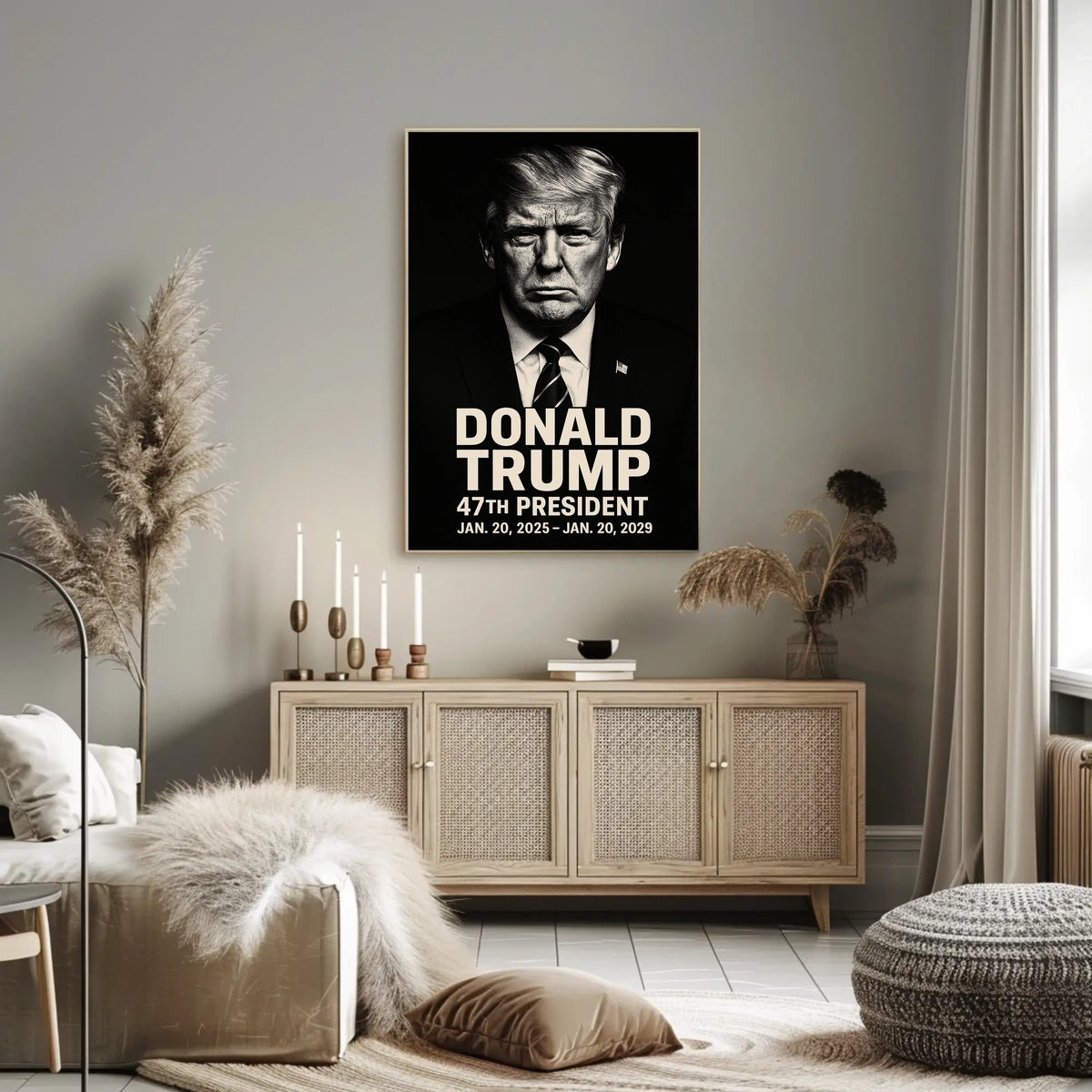 Donald Trump 47th President Poster