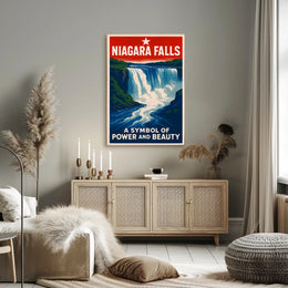 Niagara Falls A Symbol of Power and Beauty Poster PosterGoat