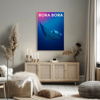 Bora Bora Underwater Adventure Poster