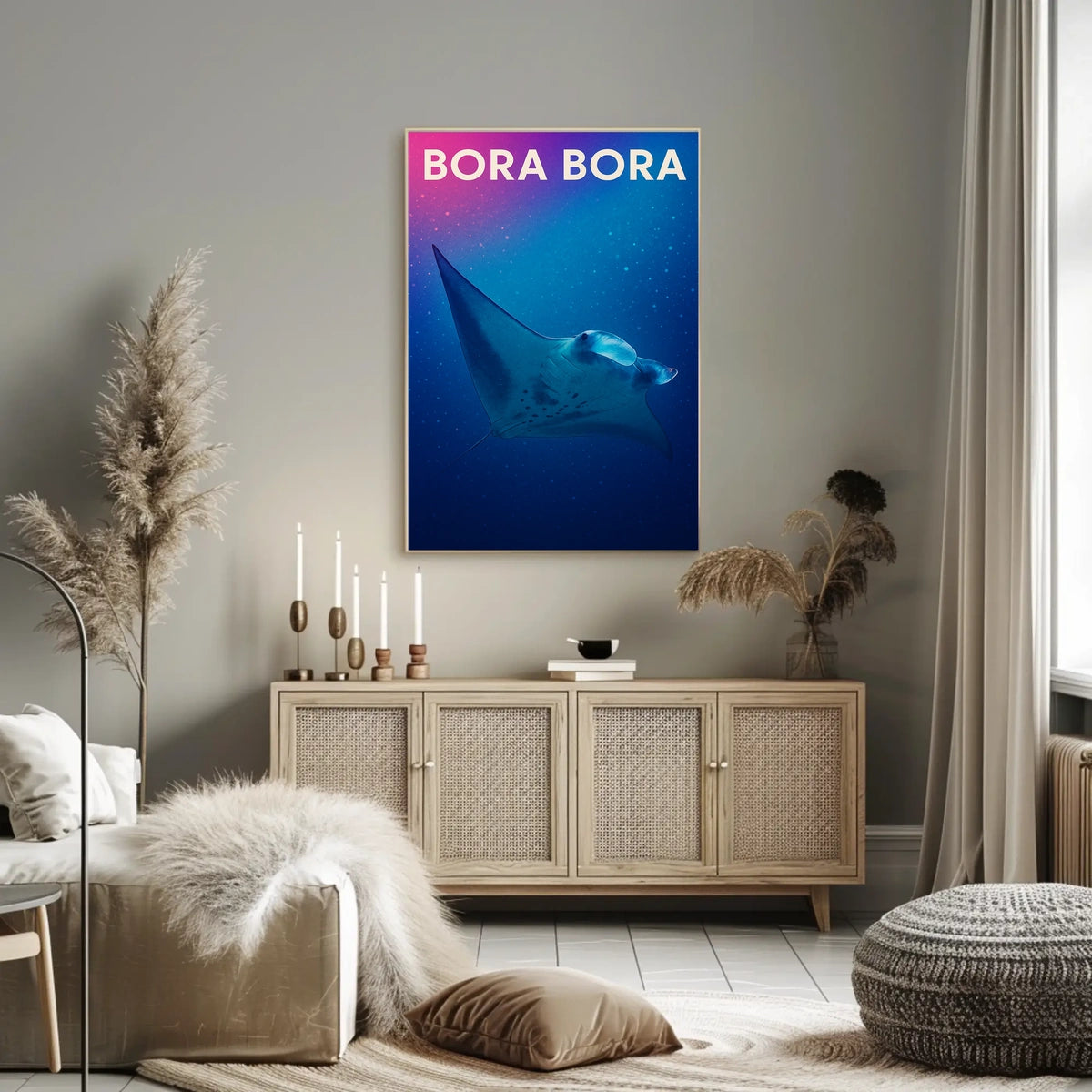 Bora Bora Underwater Adventure Poster