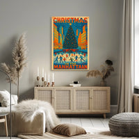 Christmas In Manhattan Poster