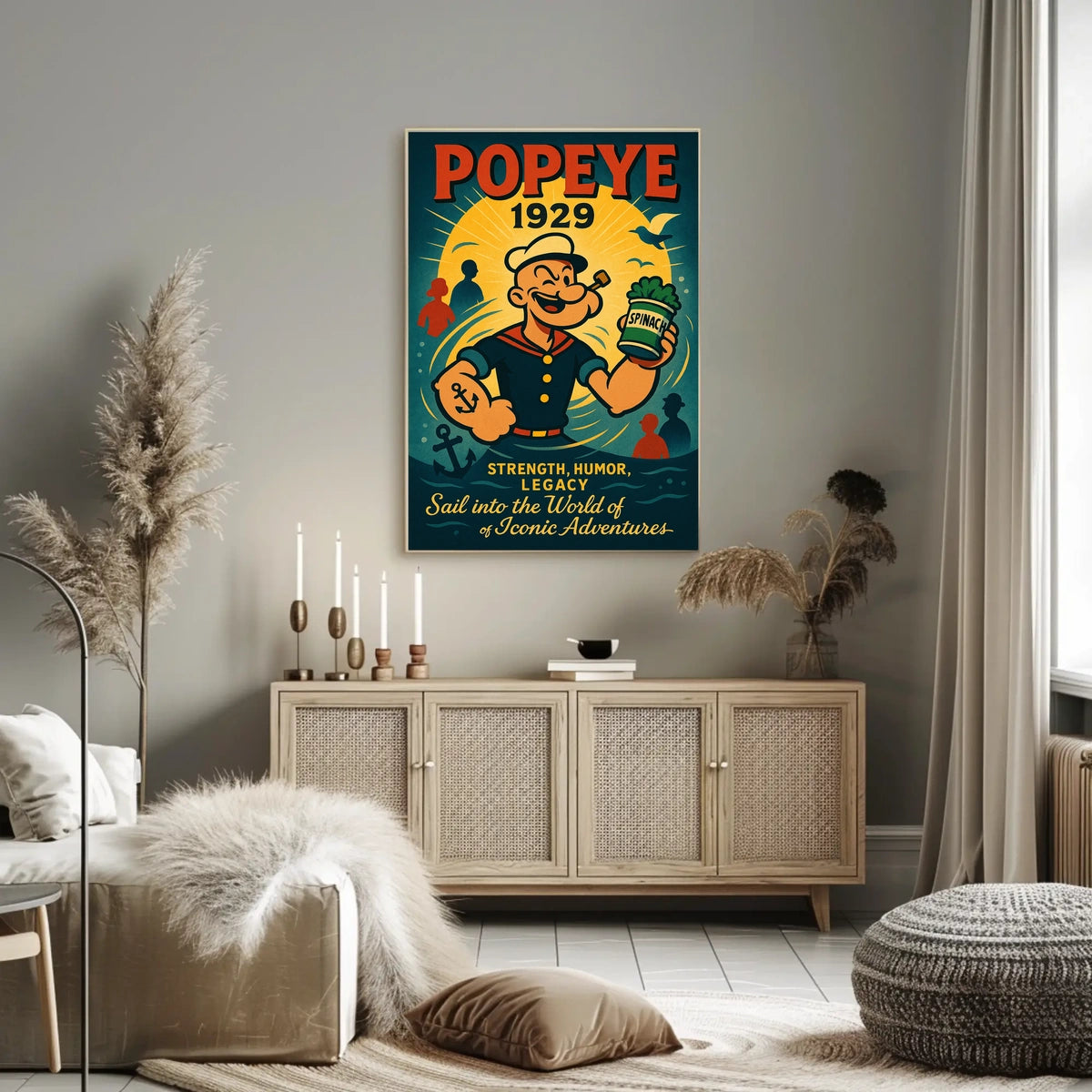 Popeye 1929 Art Poster POP-120