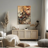 Vintage Nature Landscape Art Poster