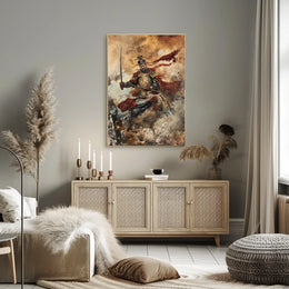 Vintage Nature Landscape Art Poster