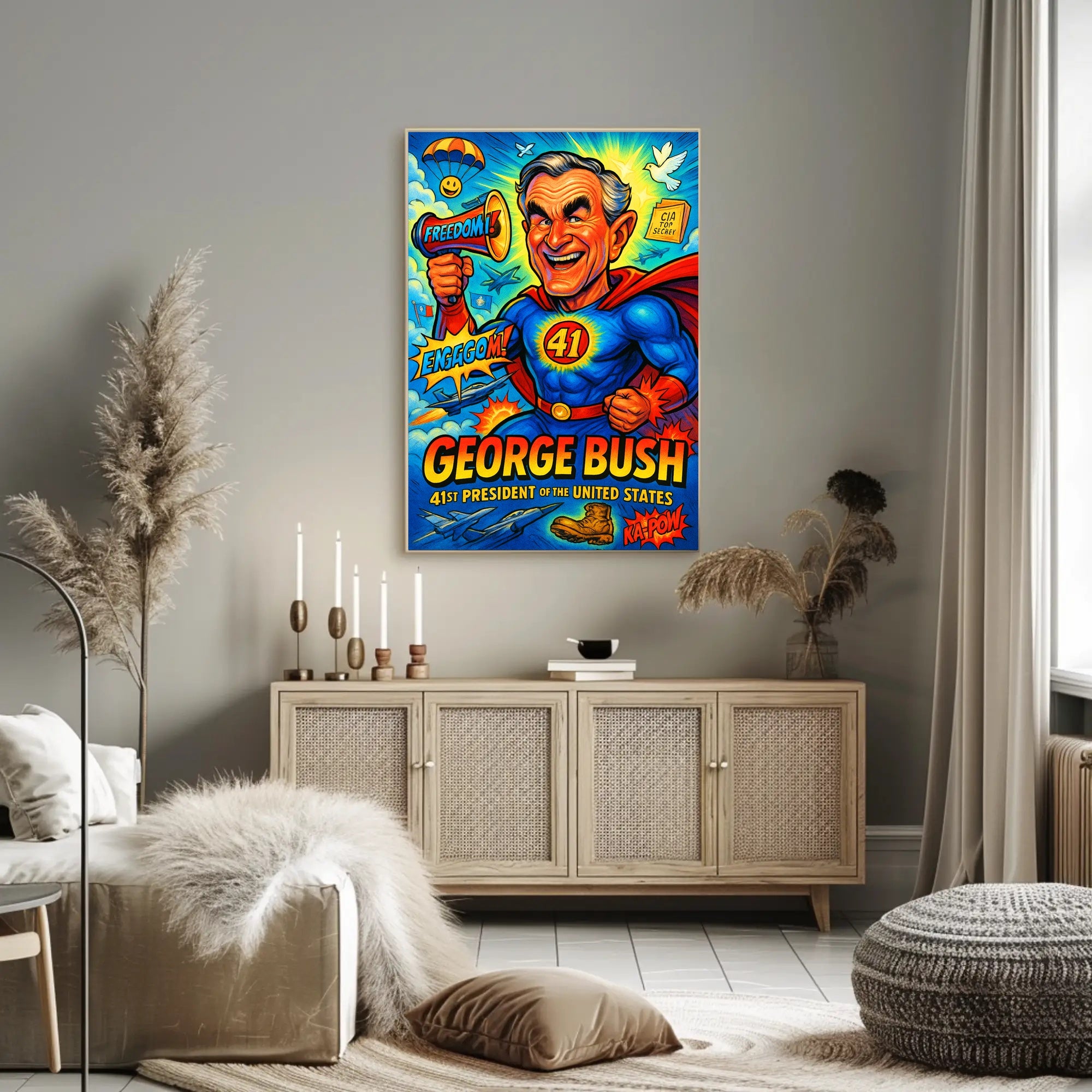 George Bush 41st President Poster PosterGoat