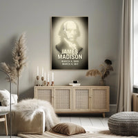 James Madison 4Th President Poster