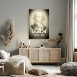 James Madison 4Th President Poster