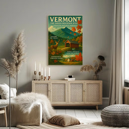 Vermont Natural Serenity Wall Art Print
