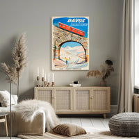 Davos Parsenn Ski Resort Poster PosterGoat
