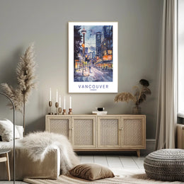 Vancouver Cityscape Poster PosterGoat