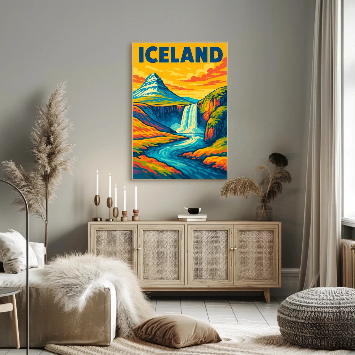 Icelandic Landscapes Poster