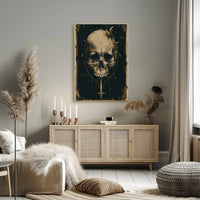 Celestial Skull Poster PosterGoat