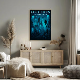 Lost Cities of the Deep Poster PosterGoat