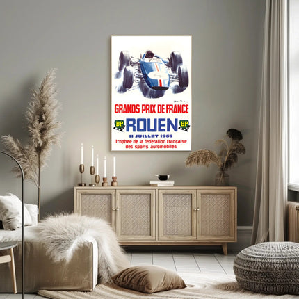 Grands Prix de France 1965 Poster