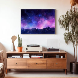 Celestial Cityscape Poster PosterGoat