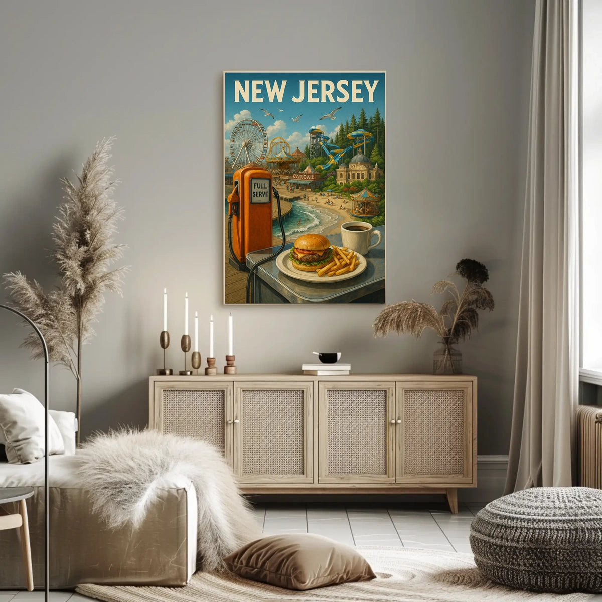 New Jersey A Nostalgic Journey Poster