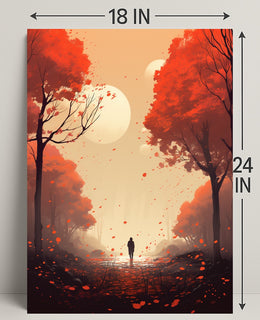 Autumn Solitude Poster
