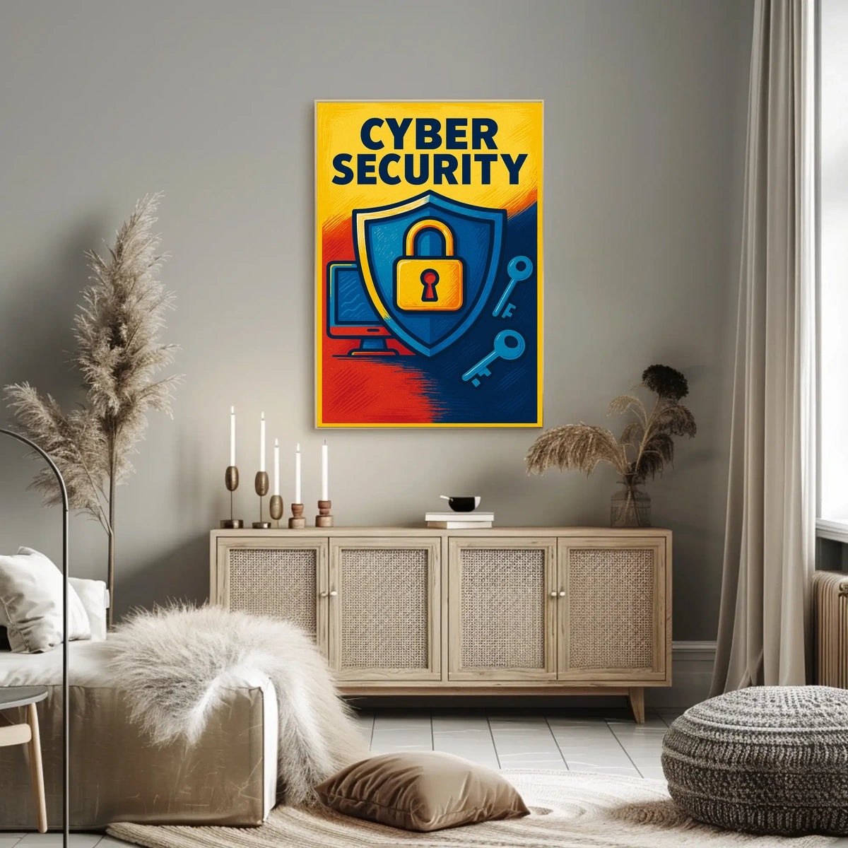 Cyber Security Awareness Poster
