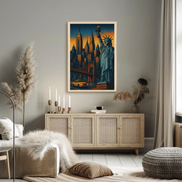 Iconic New York City Poster Wall Art For Decor Lovers