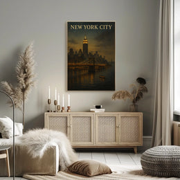 New York City Skyline Poster
