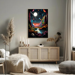 Cosmic Landscape Poster PosterGoat
