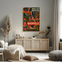 Music City Mistletoe Poster