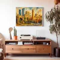 Libya Heritage Modernity Scenic Travel Photography Poster